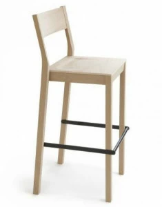 Nikari Деревянный стул с подставкой для ног Skandinavia