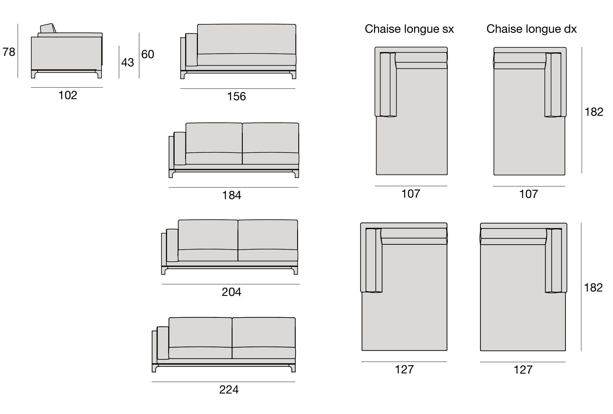Тканевый диван с полуостровом CTS SALOTTI ARCH-00042639 - Вид №2