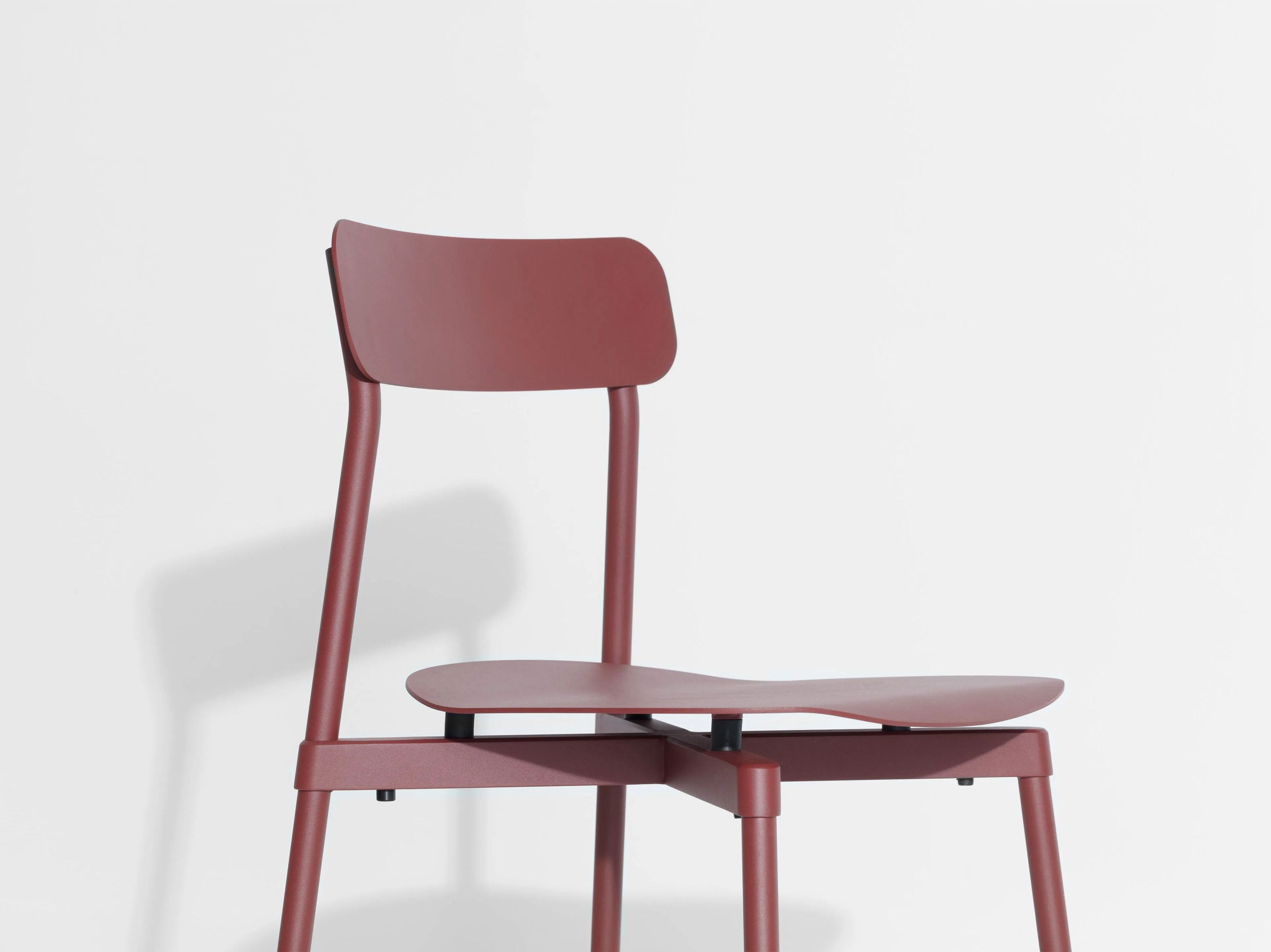 Алюминиевый штабелируемый стул с порошковым покрытием Petite Friture Fromme ARCH-00150568 - Вид №15