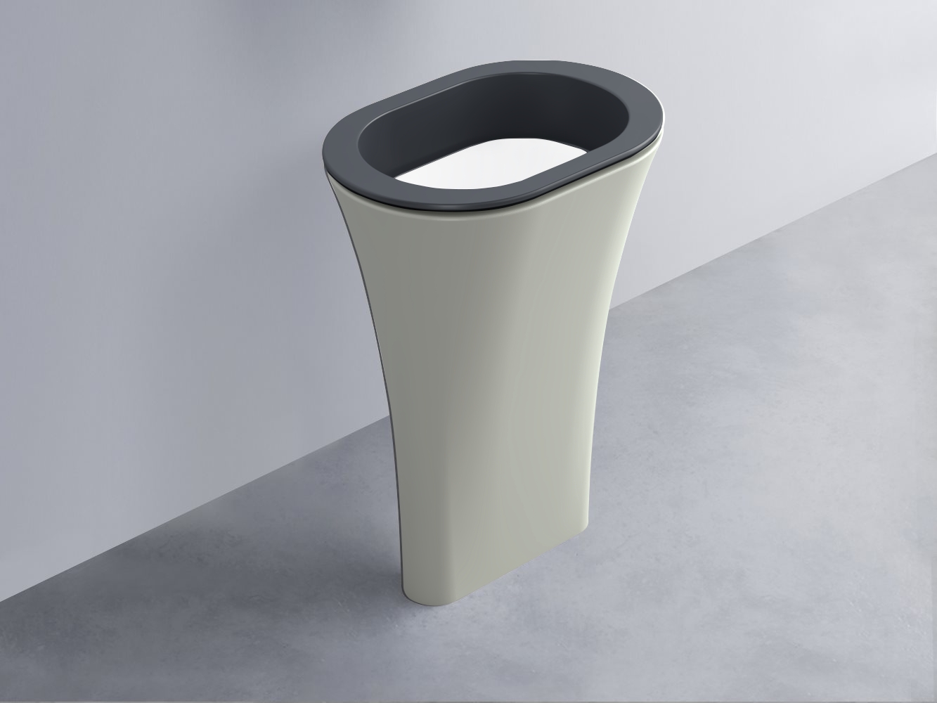 AMLA65-BA+AMPILO-BL+AMCOLO-PM Раковина Amedeo Ovale отдельностоящая cielo Enjoy + Amedeo Ceramica Cielo