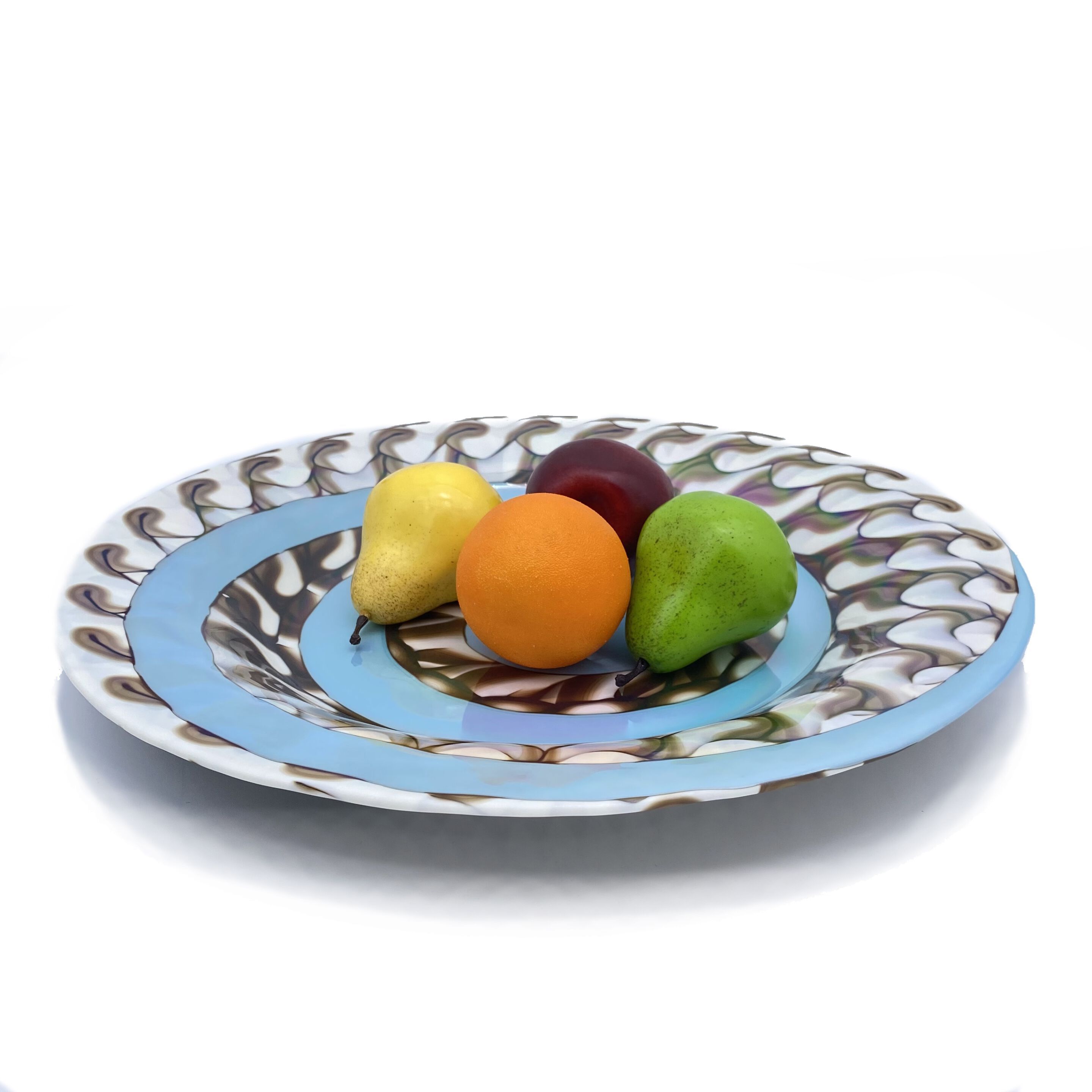 Тарелка для фруктов из муранского стекла ручной работы YourMurano Decorative Plates ARCH-00046014 - Вид №2