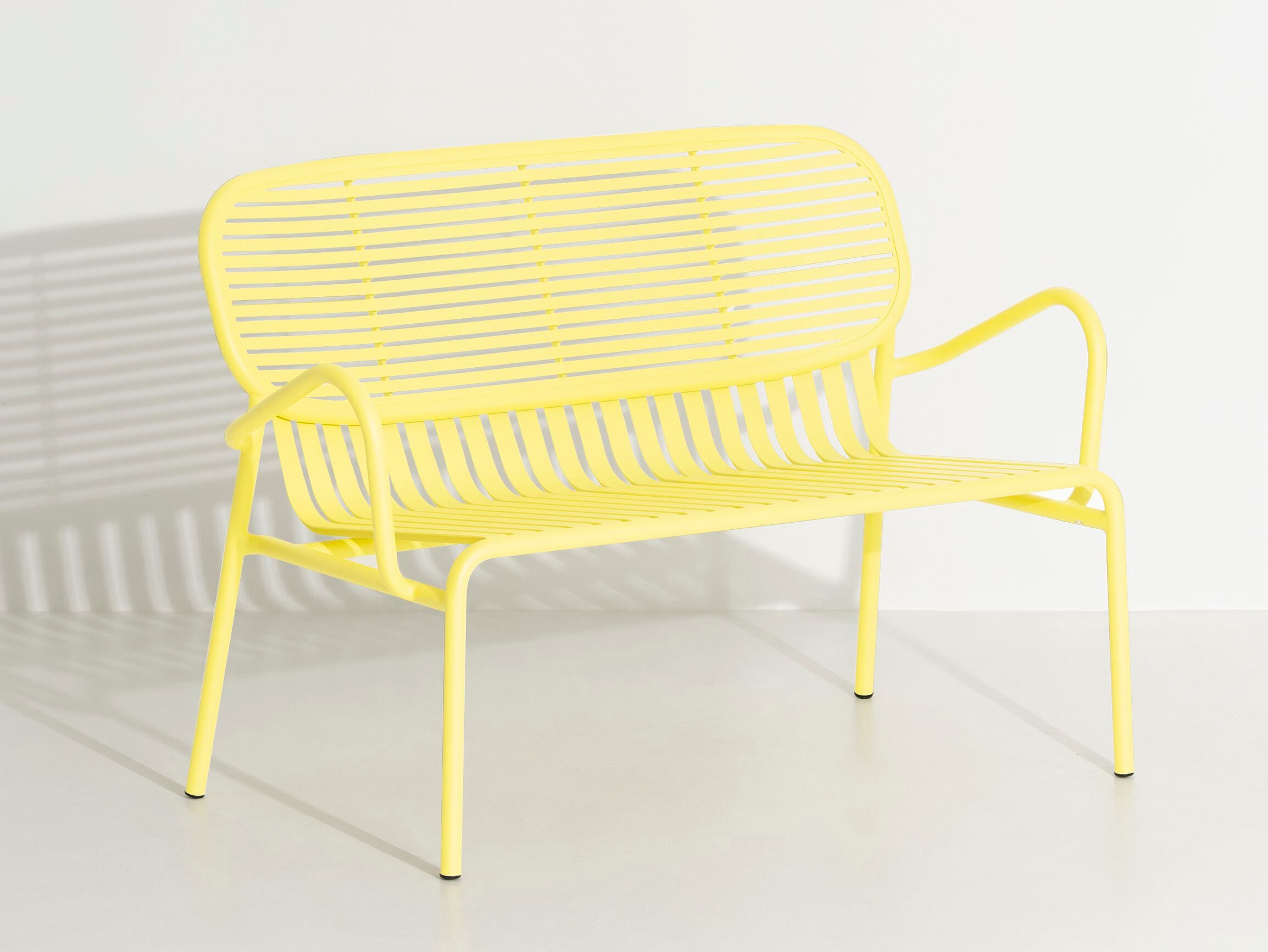 Алюминиевая садовая скамейка с порошковым покрытием с подлокотниками Petite Friture выходные ARCH-00120153 - Вид №8