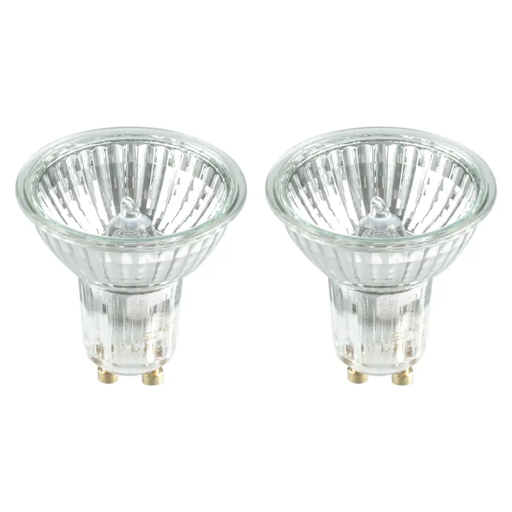 Набор галогенных ламп Osram спот GU10 35 Вт свет тёплый белый 2 шт STLM-2181710