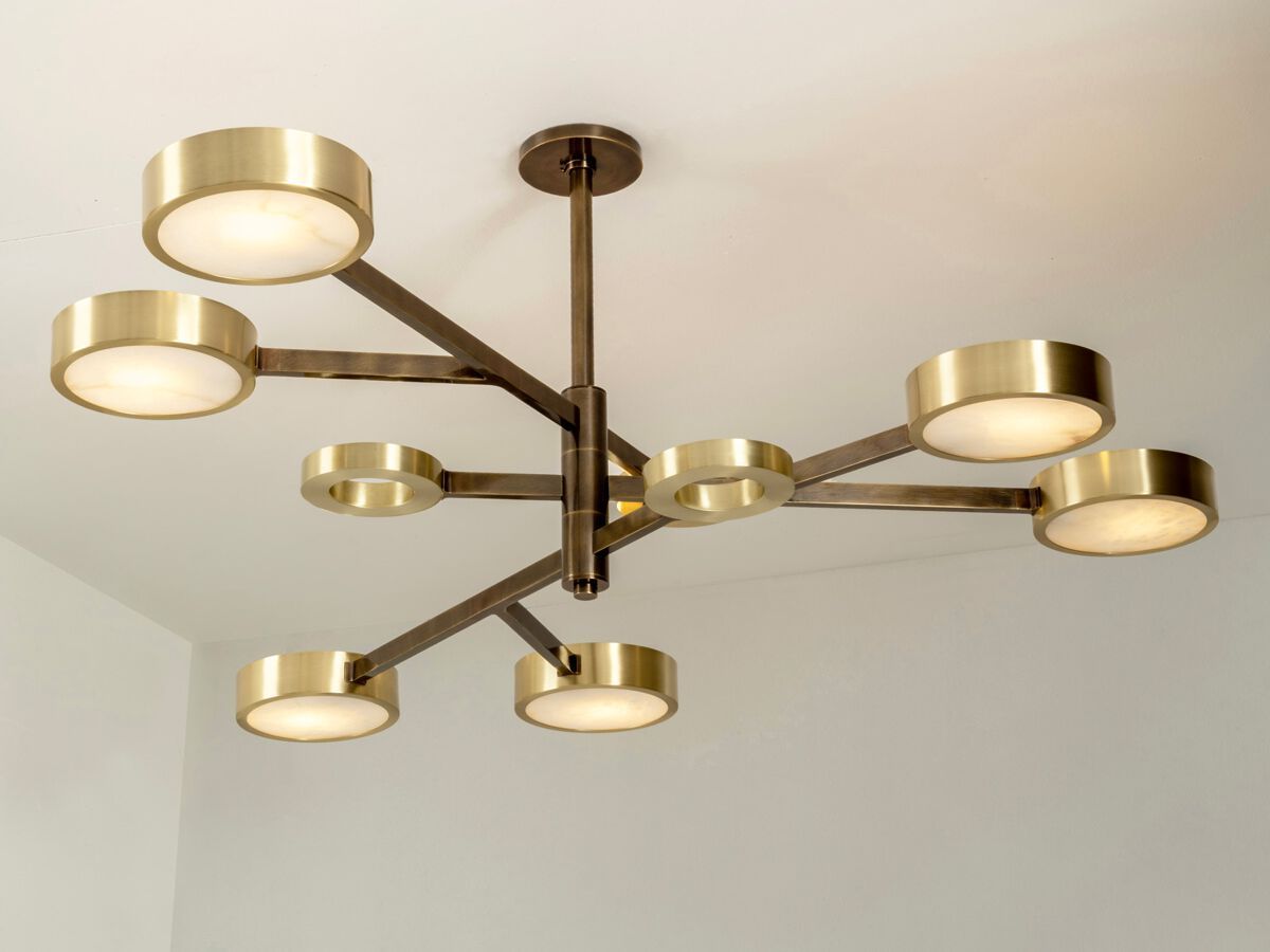 Латунный потолочный светильник GASPARE ASARO VOLTERRA ARCH-00123373