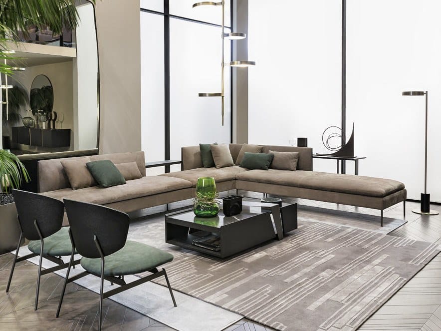 Прямоугольный журнальный столик из мрамора Sahara Noir Shake Deep ARCH-00001108