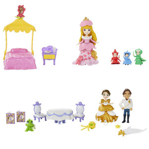 B5341 Hasbro Disney Princess Принцессы Дисней Маленькая кукла и сцена из фильма (в ассортименте) Disney Princess (Hasbro)