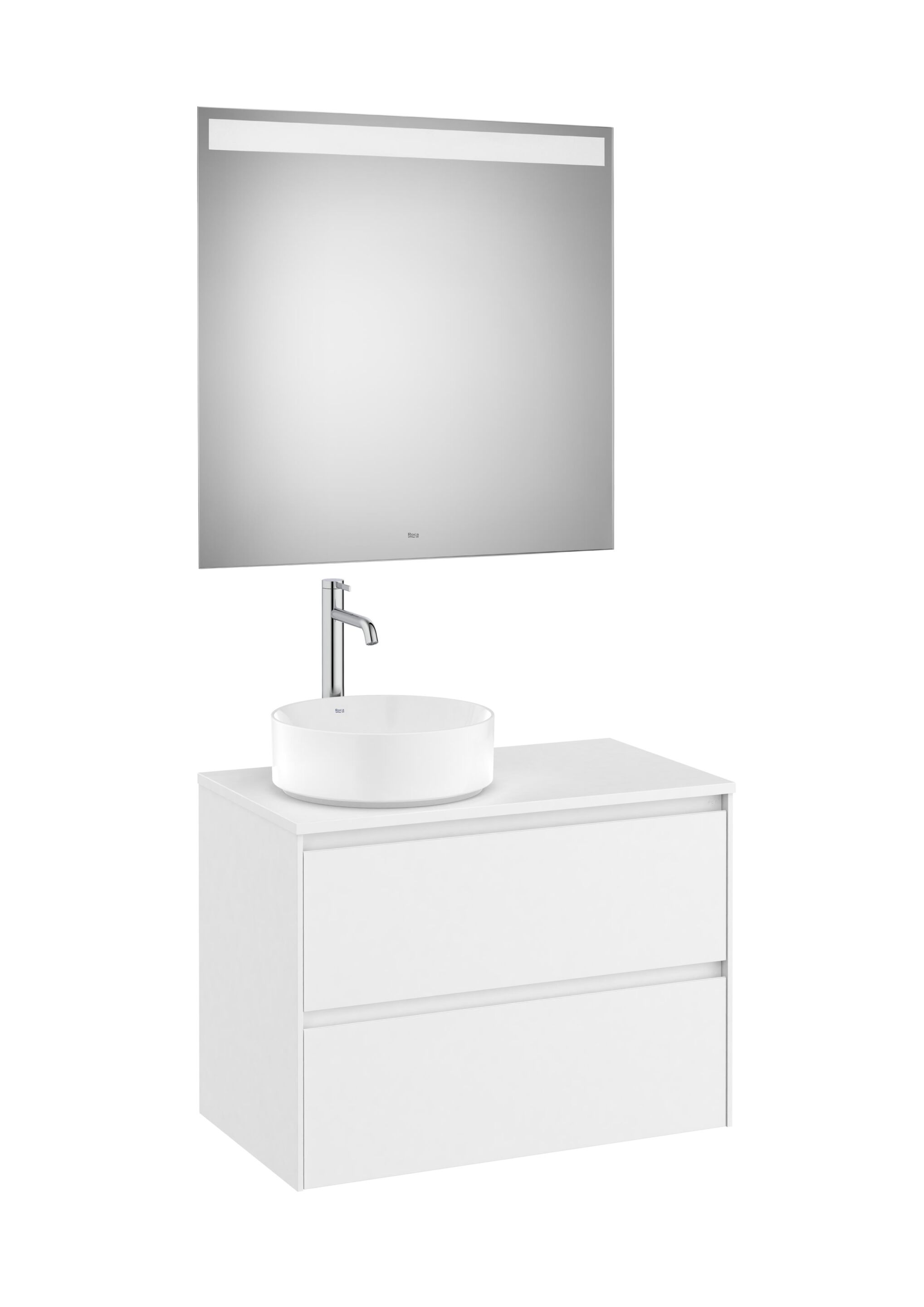 Деревянный одиночный умывальник с зеркалом Roca Ona ARCH-00036665 - Вид №35