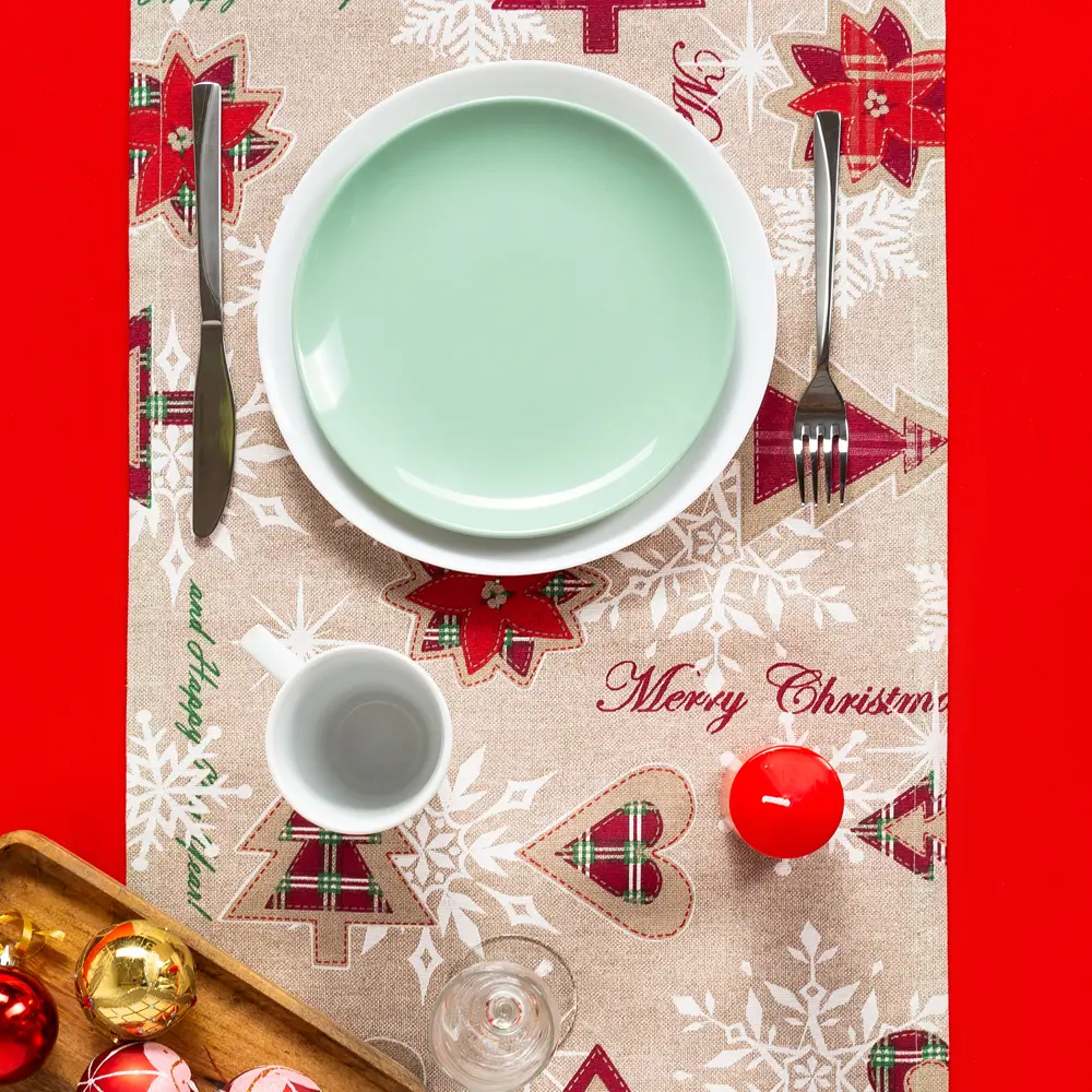 Дорожка «Пряничный домик» 40х140 см, цвет бежевый Altali STLM-2187247 - Вид №5