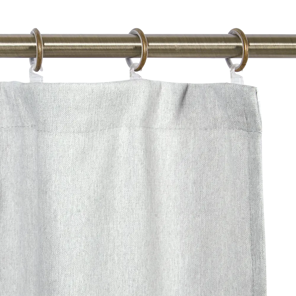 Santreyd Марио: портьера на ленте серо-бежевая 200x260 см 88013987 STLM-1433516 - Вид №5