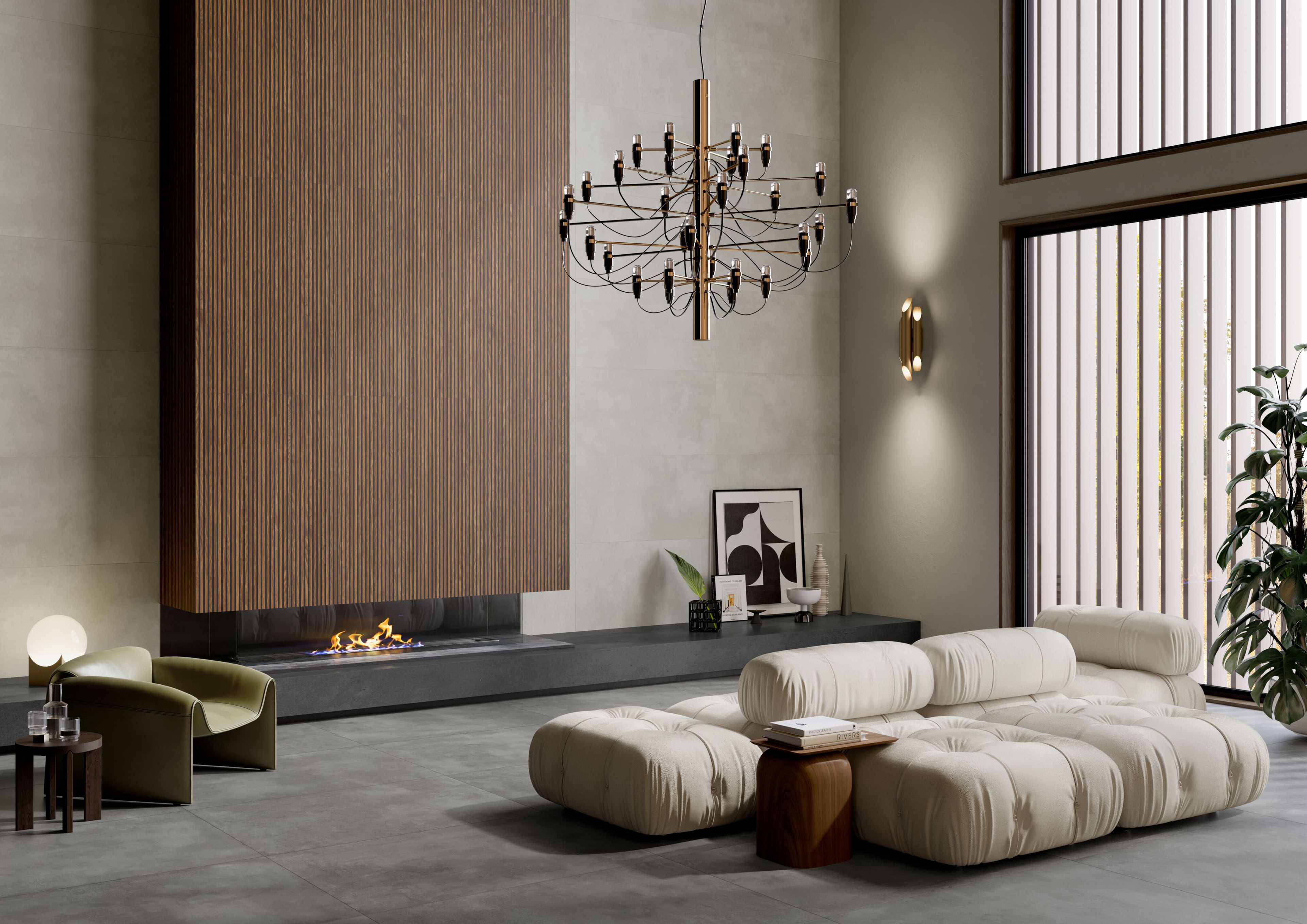 Трехмерная поверхность из глазурованного керамогранита под дерево Ceramica Rondine CANNÈ ARCH-00069049 - Вид №4