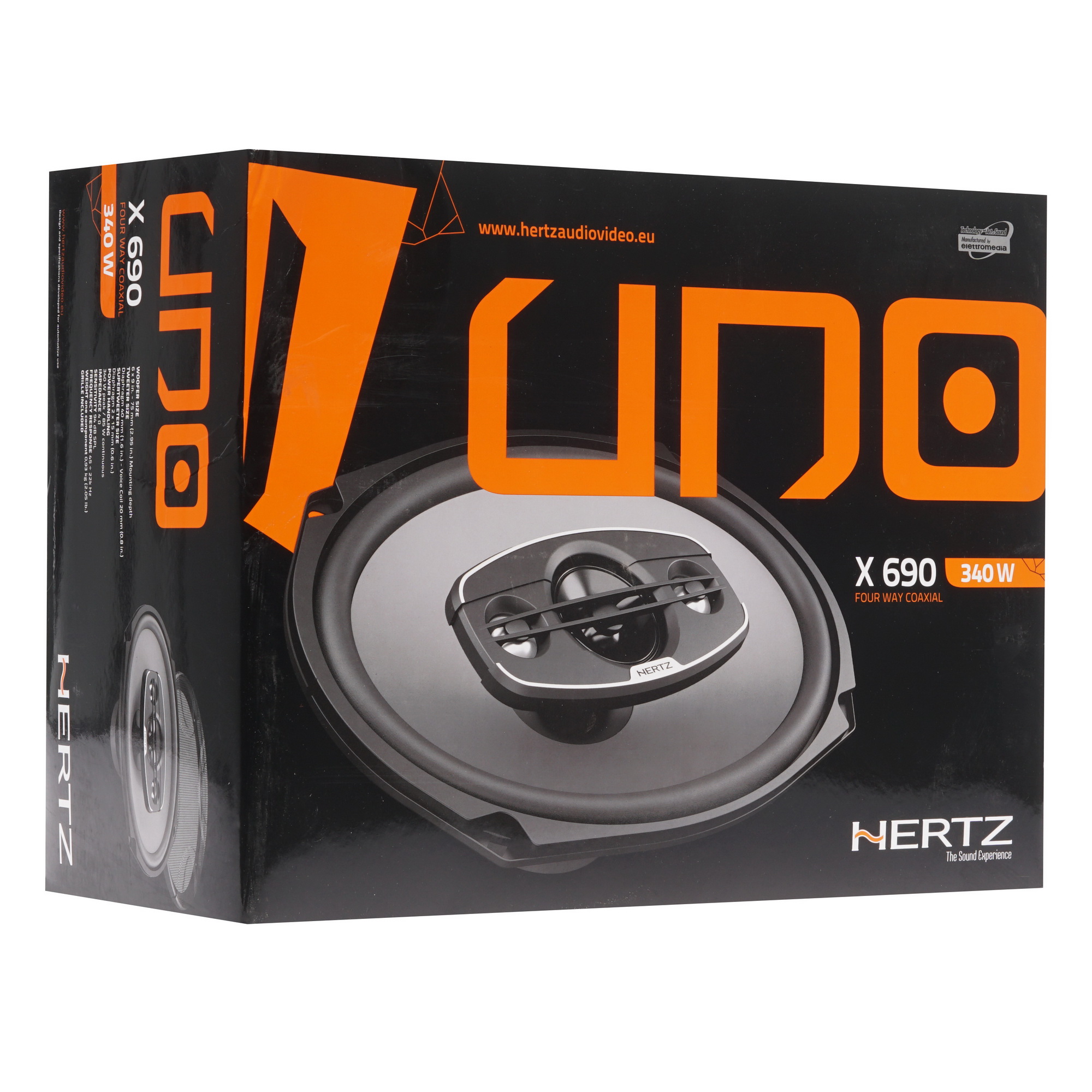 1255366 Коаксиальная акустическая система Hertz Uno X 690 STDN-0085087 - Вид №5