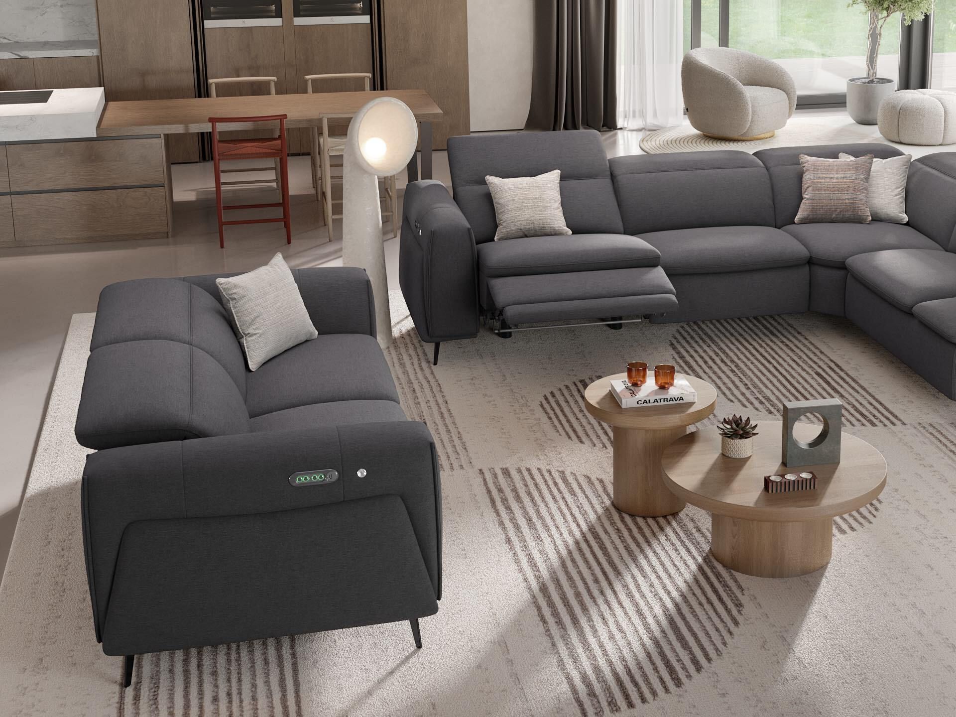 2-местный тканевый диван Sofanella Belluno ARCH-00075363 - Вид №2