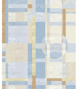 Tapis Rouge Прямоугольный коврик ручной работы Abstraction Tr1301