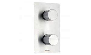 INZ040 + INZ042 Single Lever Hержавеющая сталь матовая Inox - 2/3/4/5 Outlets Universal Mixers BOSSINI