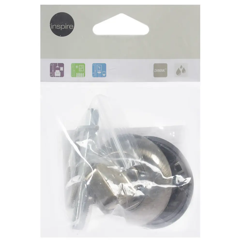 Фиксатор-вертушка для дверей Inspire круглый, цвет бронзовый STLM-2005756 - Вид №2