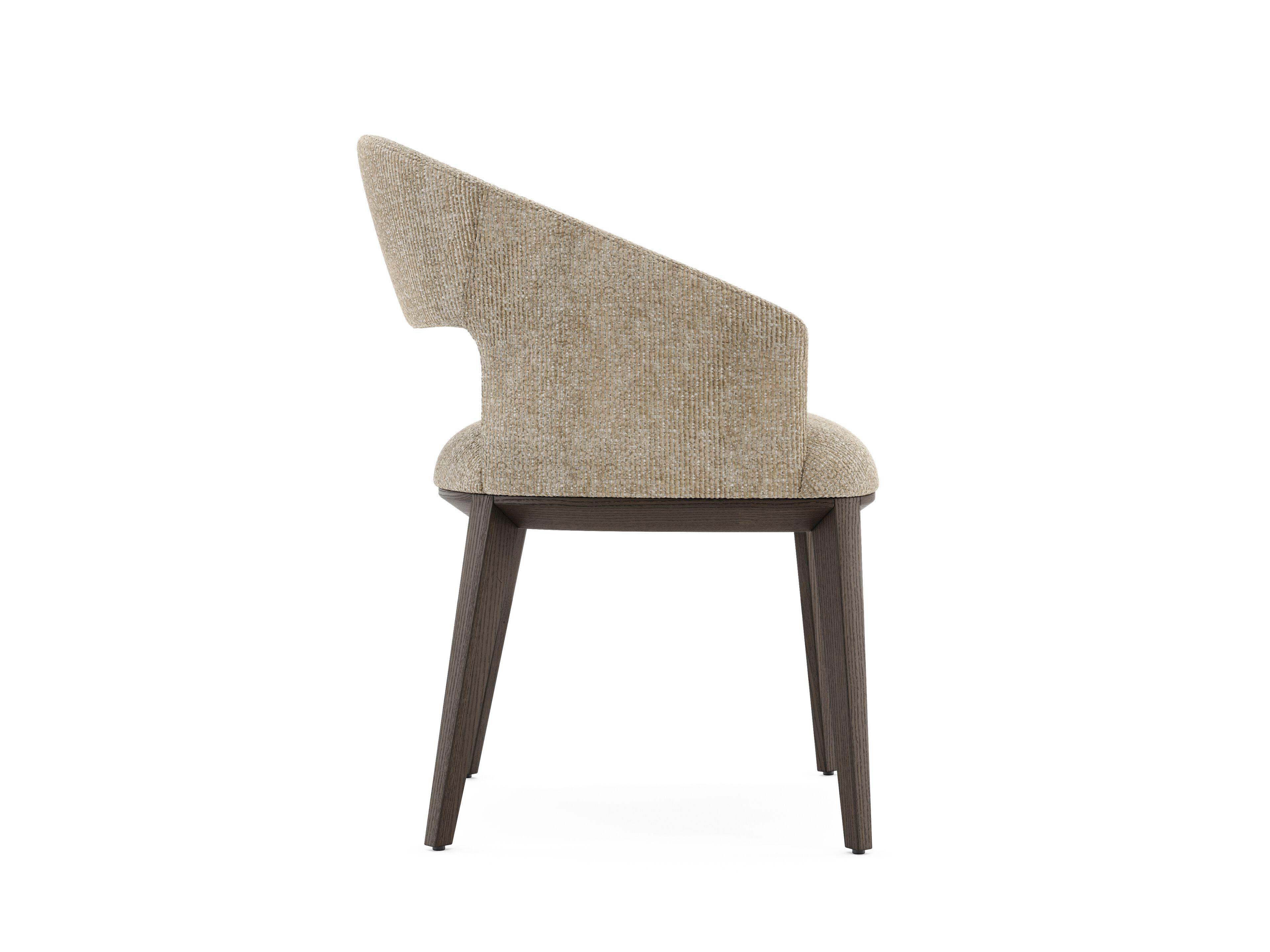 Мягкий стул с подлокотниками Domkapa JERMAIN WOOD ARCH-00000693 - Вид №1