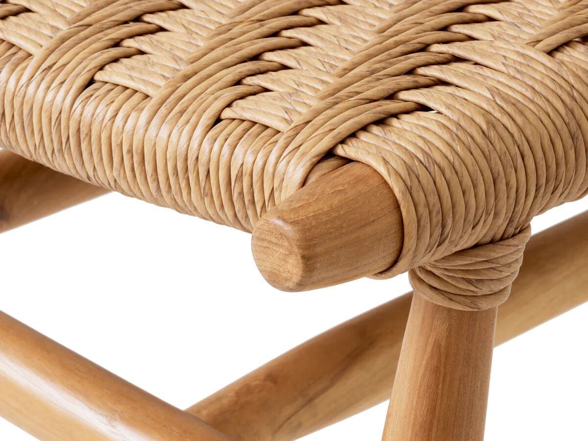 Стул для сада из тикового дерева без подлокотников Eichholtz Laroc ARCH-00018176 - Вид №2