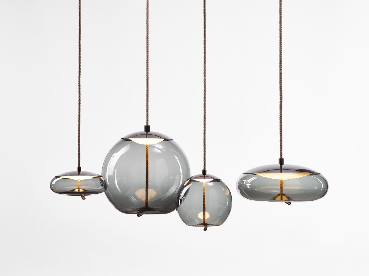 Выдувное стекло светодиодный подвесной светильник BROKIS Узел ARCH-00114866 - Вид №23