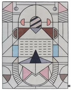 cc-tapis Ковер из шерсти ручной работы с рисунком Signature