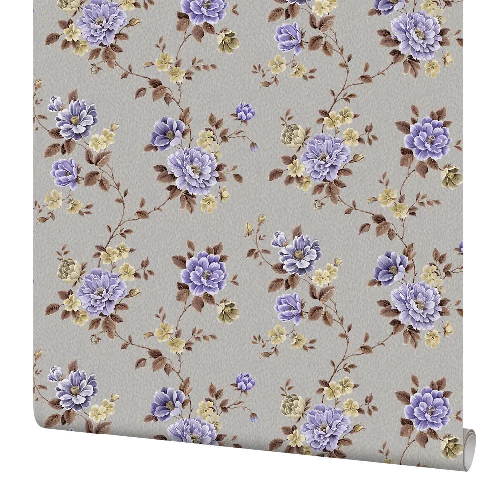 Обои флизелиновые Elysium Шаде коричнево-сиреневые 1.06 м Е100906 STLM-2195526