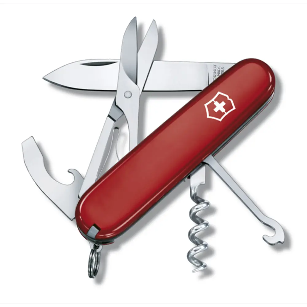 Нож Victorinox Compact 1.3405 пластиковый корпус 91 мм