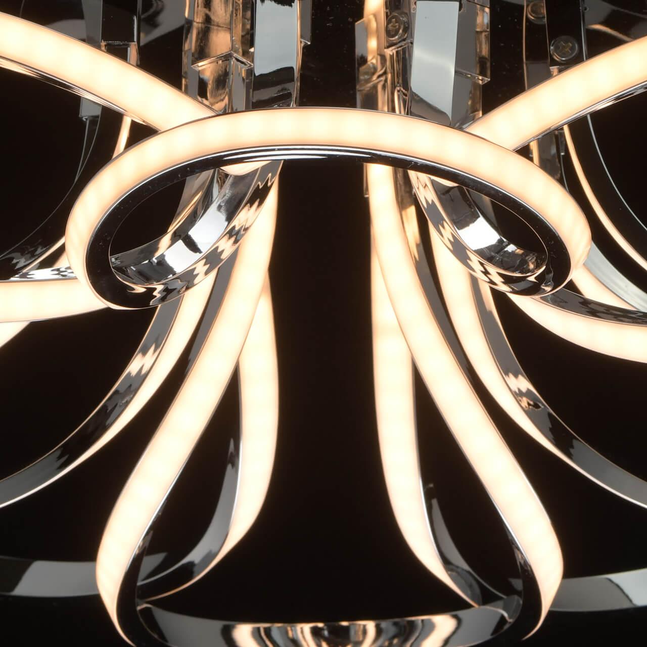 Потолочный светодиодный светильник De Markt Аурих 11 496017608 DE MARKT АУРИХ 11 202183 Хром  - Вид №2