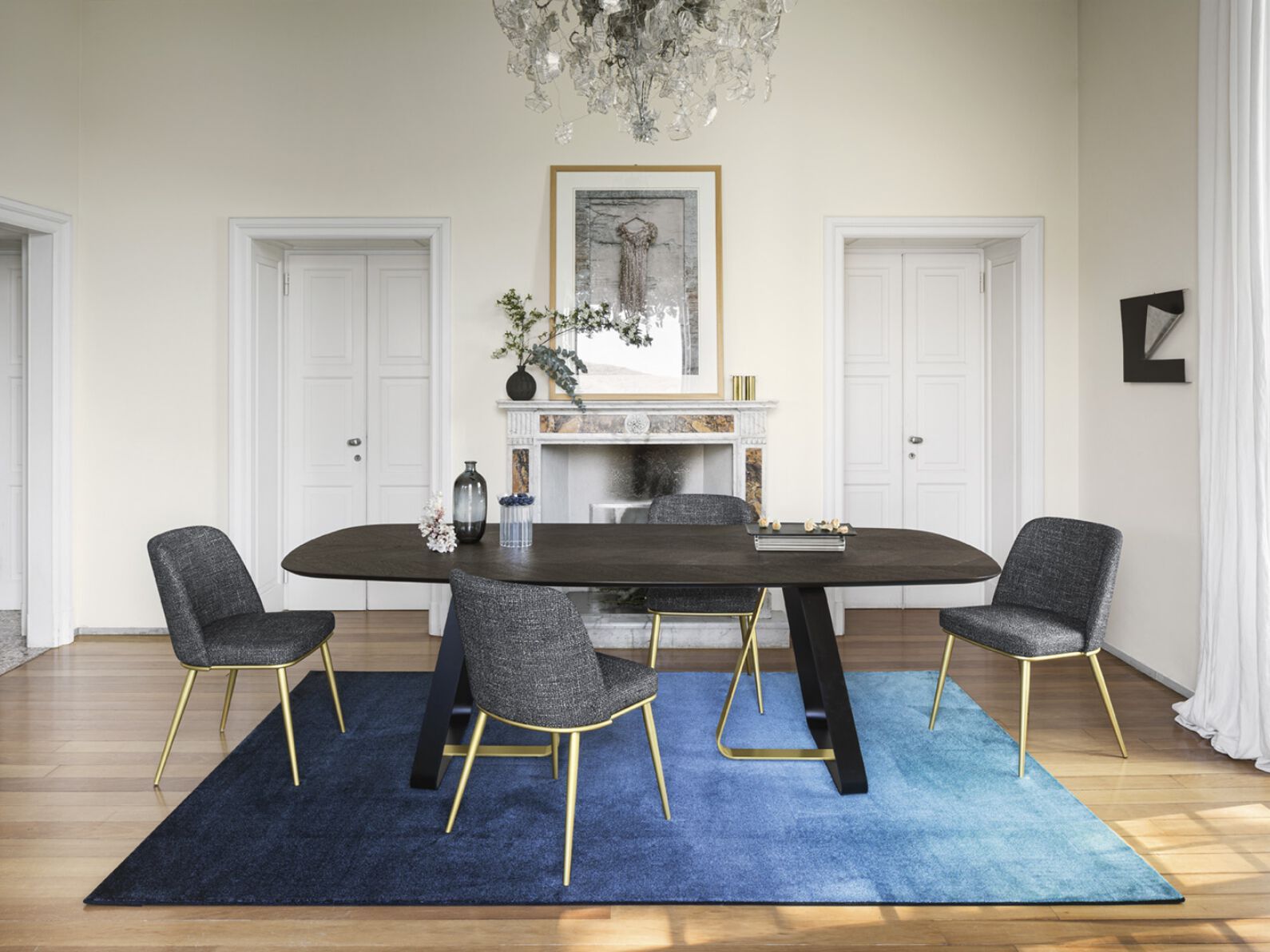 Мягкий стул из ткани Calligaris фойе ARCH-00089164 - Вид №3