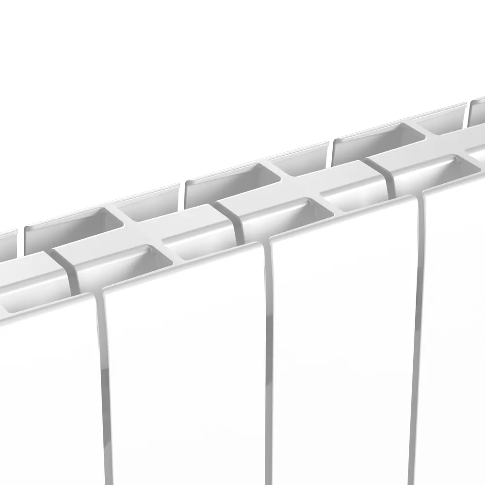 Радиатор секционный Rifar Flip 500/75 6 секций боковое подключение биметалл белый STLM-2150642 - Вид №4