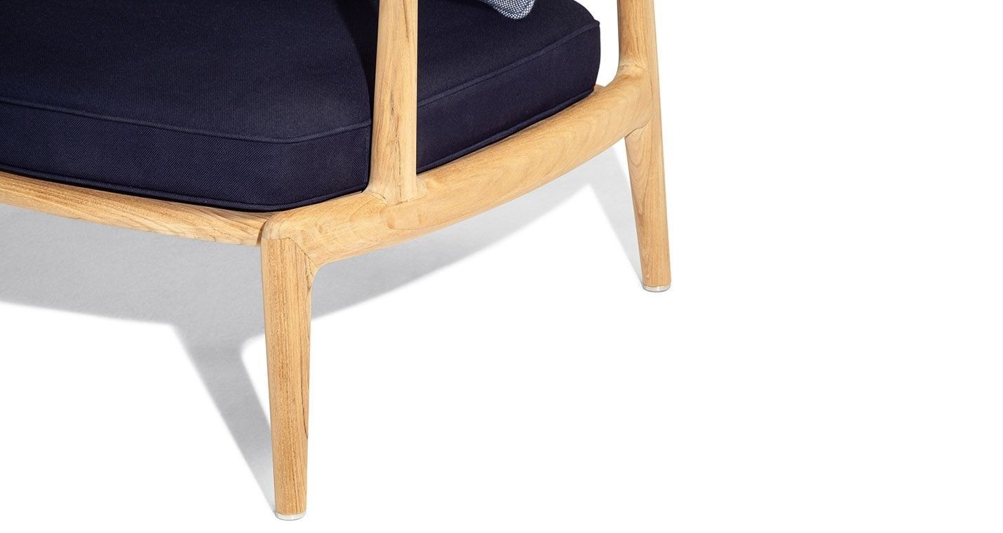 Садовый диван из тикового дерева Poltrona Frau Boundless Living Outdoor Collections ARCH-00054165 - Вид №2