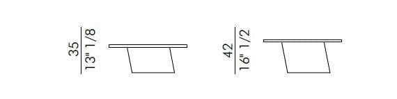 Деревянный круглый журнальный столик с металлическим основанием EFORMA Dorado ARCH-00007687 - Вид №1