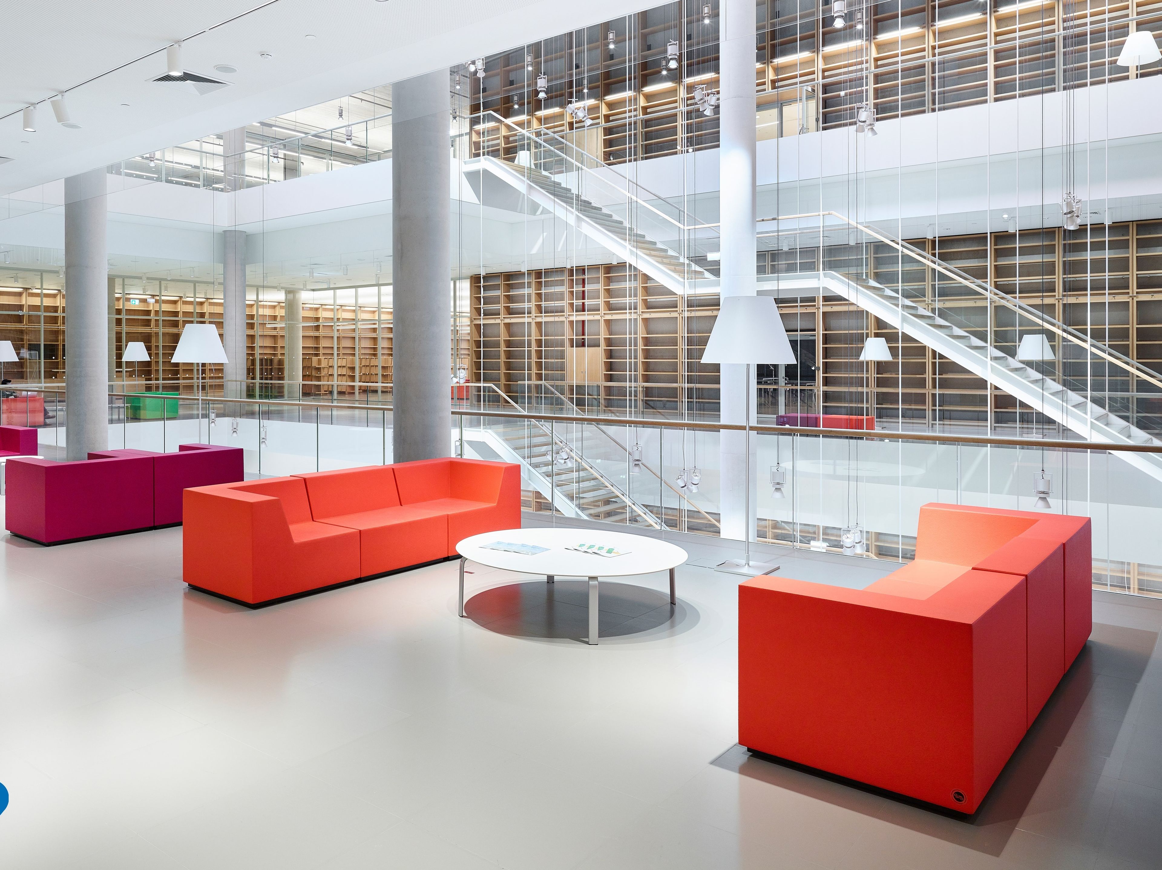 Модульный диван для контракта из пены QM Quinze & Milan Rpbw ARCH-00090123 - Вид №14