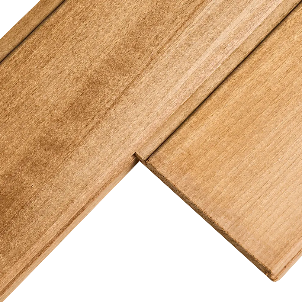 Вагонка Термо осина Сорт А несращенный 16x93x1000 мм 10шт Santreyd STLM-2186560 - Вид №2