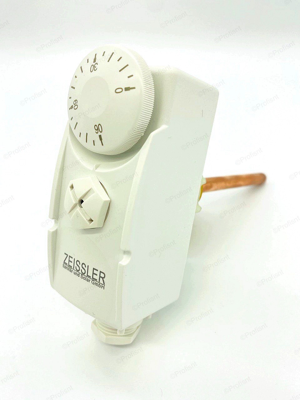 91082438 Терморегулятор TC-E-0090K с погружным датчиком цвет белый STLM-0474721 ZEISSLER