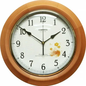 Часы настенные светло-коричневые Castita WD-32 CASTITA ДИЗАЙНЕРСКИЕ 00-3967000 Коричневый