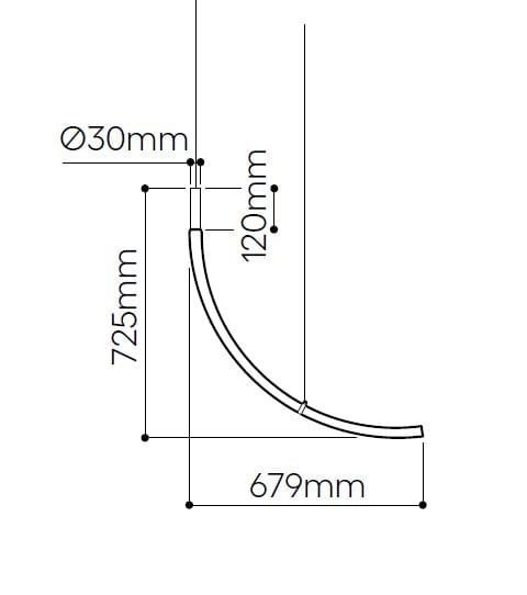 Кристалл светодиодный подвесной светильник bomma FLARE ARCH-00097224 - Вид №12