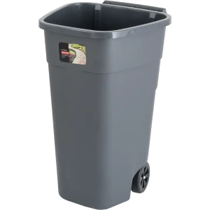 Корпус контейнера для раздельного сбора мусора Plast Team 51.5x51.5x84 см 110 л пластик цвет серый