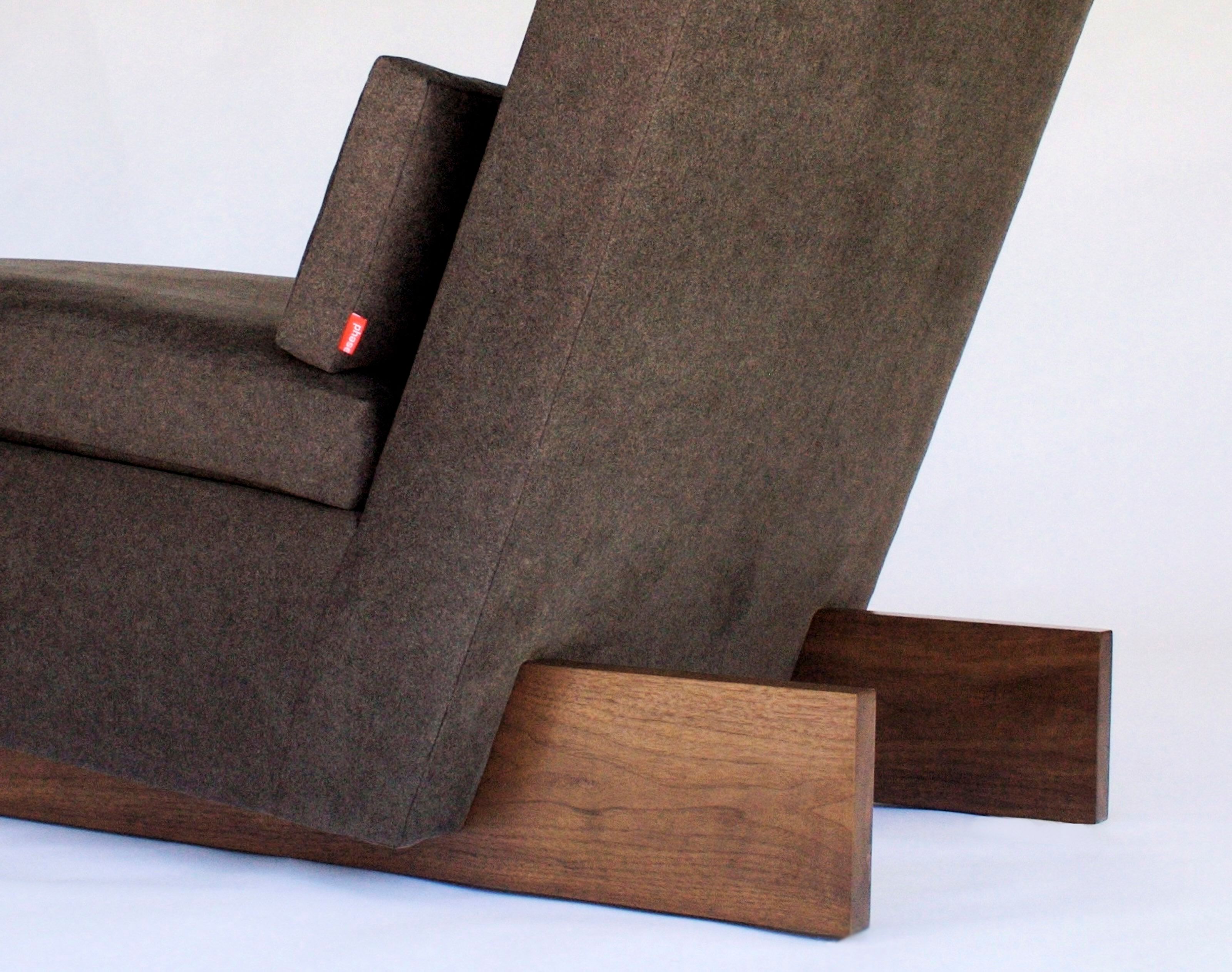 Кожаное кресло без подлокотников Phase Design Trax ARCH-00095527 - Вид №1