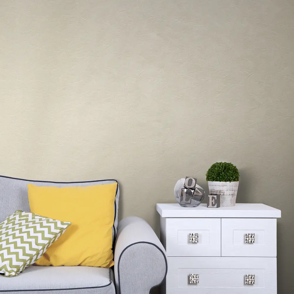 Обои на флизелиновой основе Inspire Silk 1.06х10 м Эффект шелка цвет белый STLM-2199089 - Вид №3