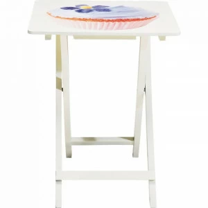 Приставной столик складной белый 40 см Muffin KARE MUFFIN 322893 Белый