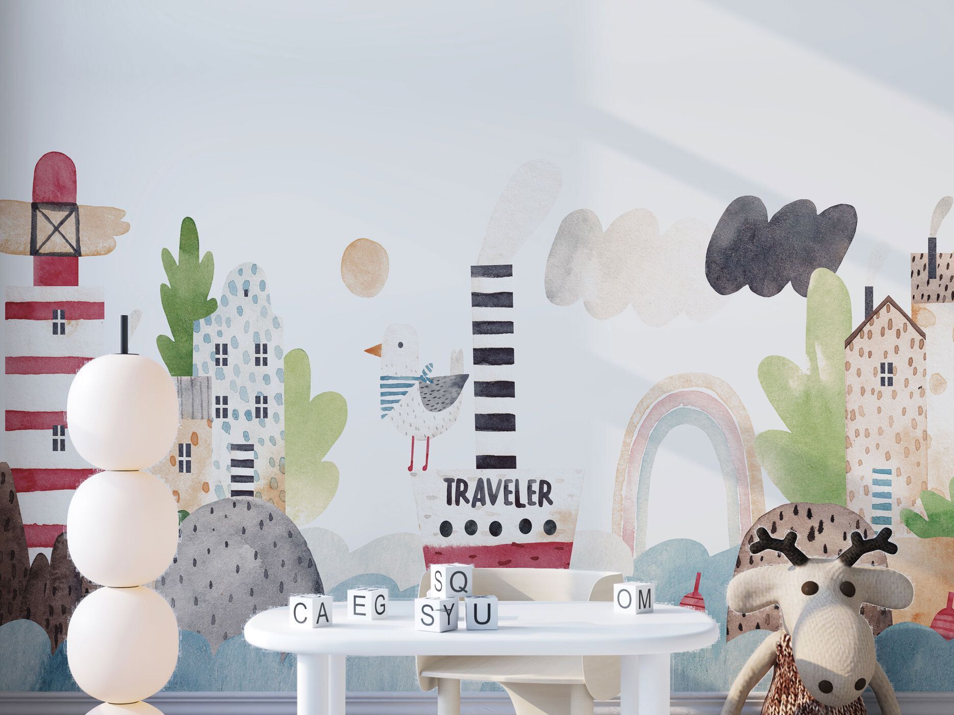 Панорамные обои для детей Rimura 2025 ARCH-00075098