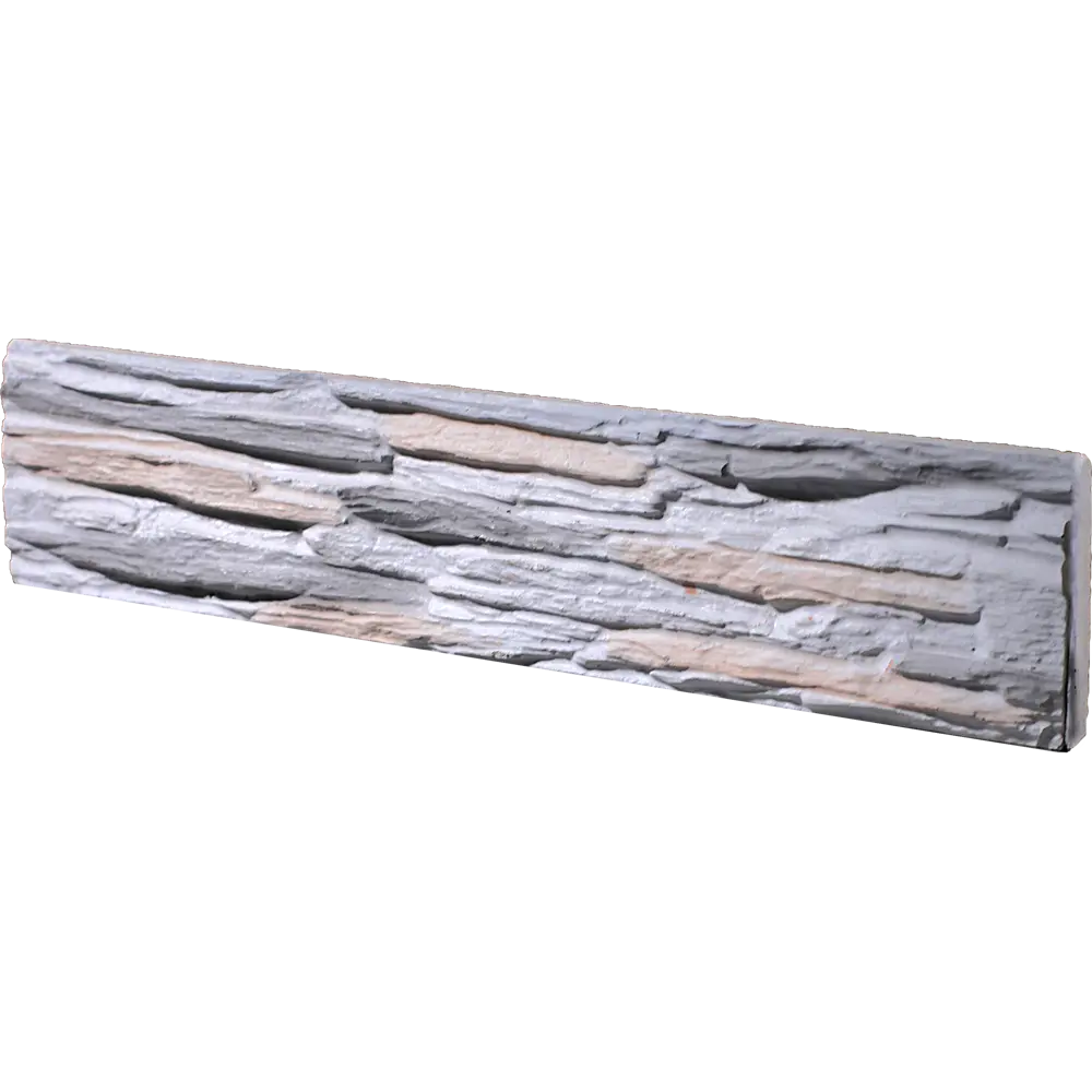 Камень искусственный Ramo Слимлайн слэйт оранжево-бежевый 1м² STLM-2014721 - Вид №2