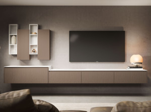 Секционная оборудованная стена