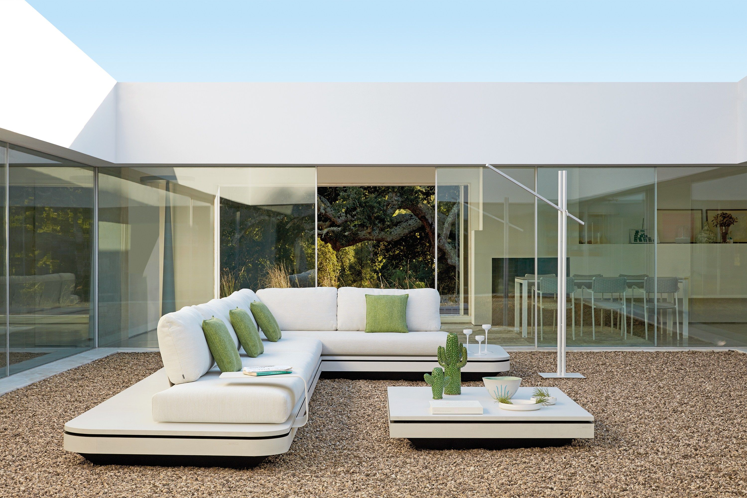 Алюминиевый прямоугольный садовый столик MANUTTI ARCH-00122209 - Вид №3