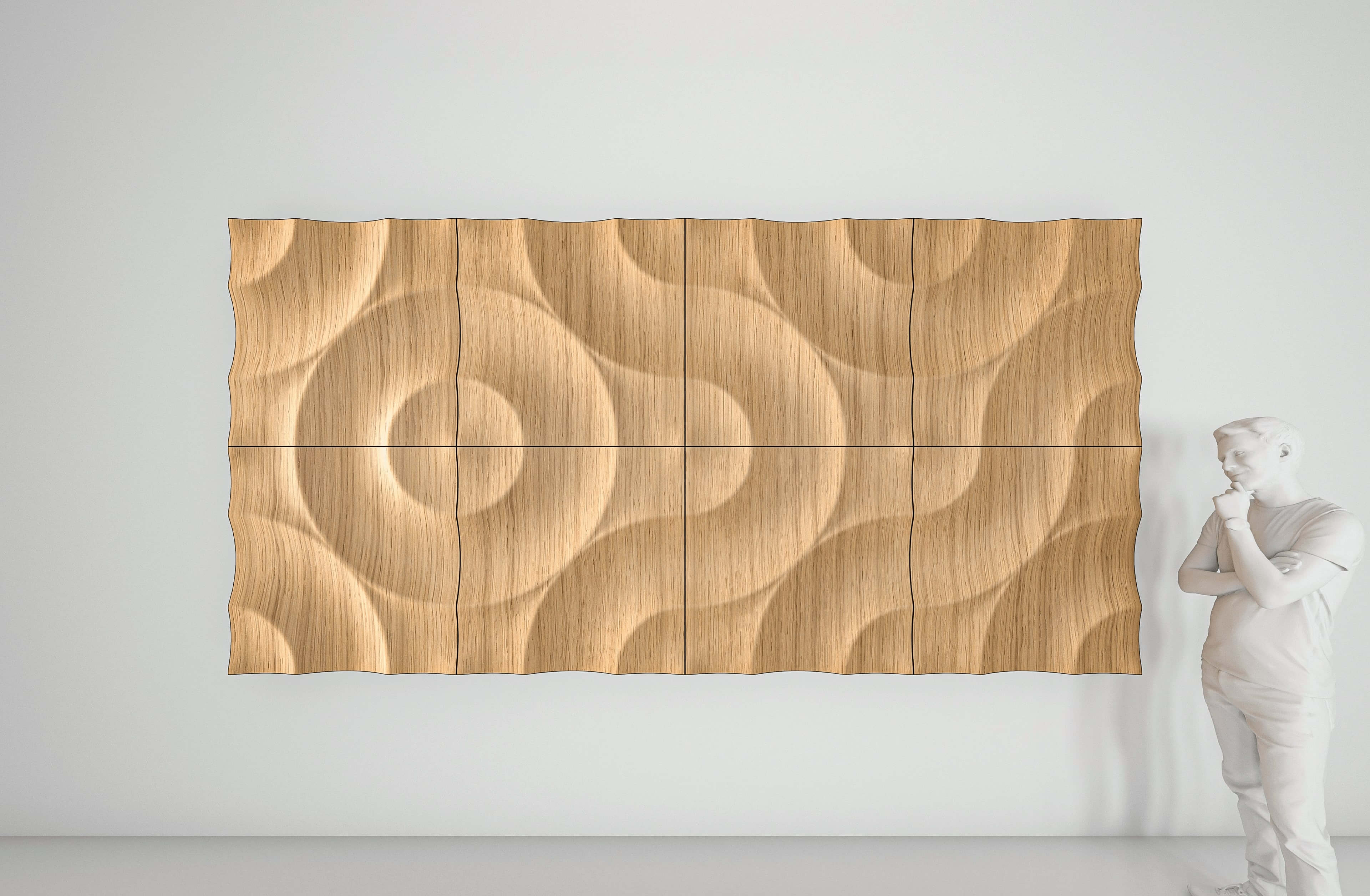 Деревянная настенная художественная композиция MOKO GAMMA ARCH-00095291 - Вид №11