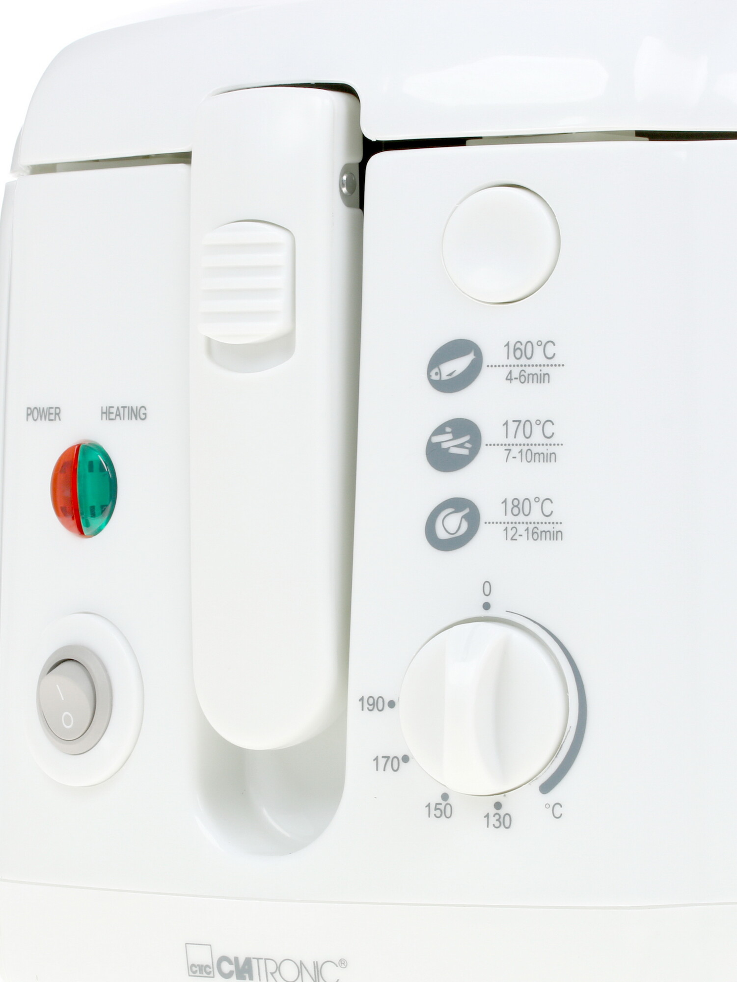 1122171 Фритюрница Clatronic FR 3390 weis 2L белый STDN-0050320 - Вид №3