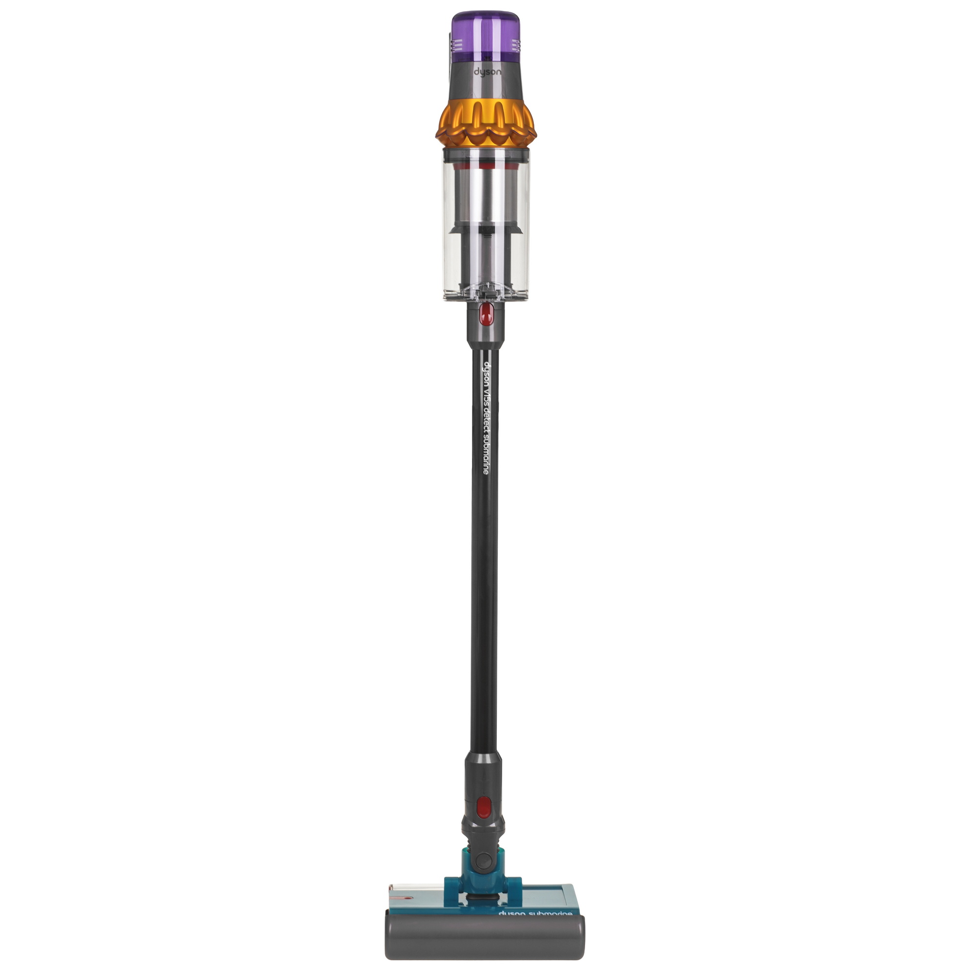 5468288 Моющий пылесос  вертикальный  Dyson V15S Detect Submarine  серый STDN-0005270 - Вид №1