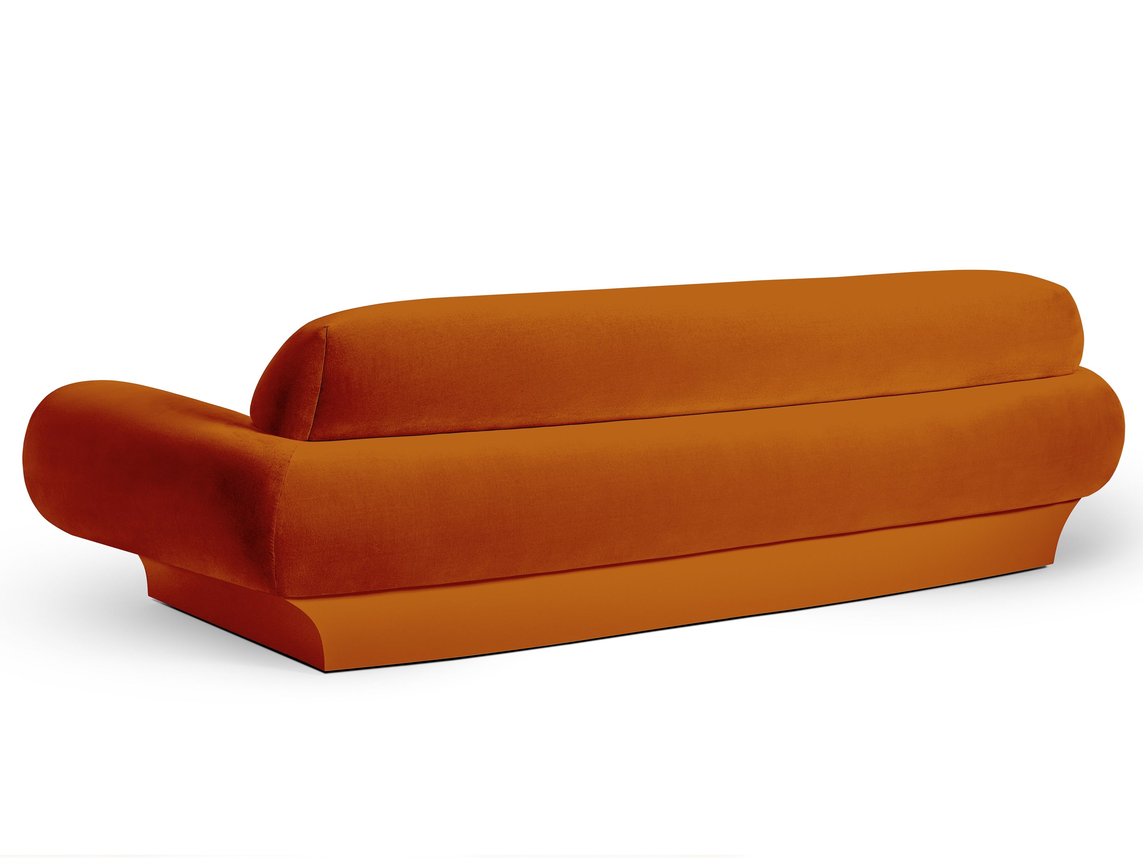 3-местный бархатный диван Munna Roy ARCH-00129461 - Вид №11