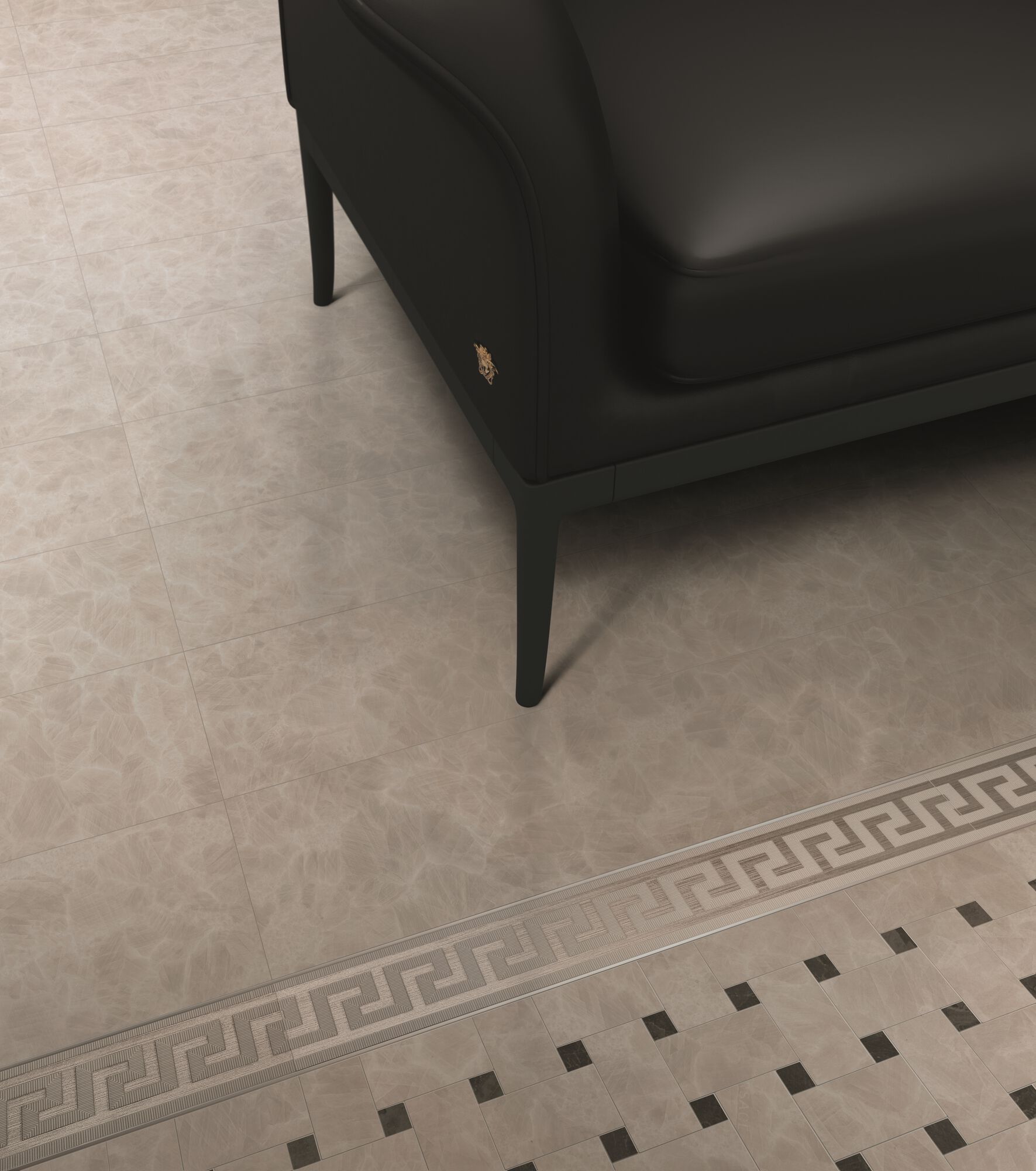 Мозаика из керамогранита Versace Ceramics метеорит ARCH-00118983 - Вид №1