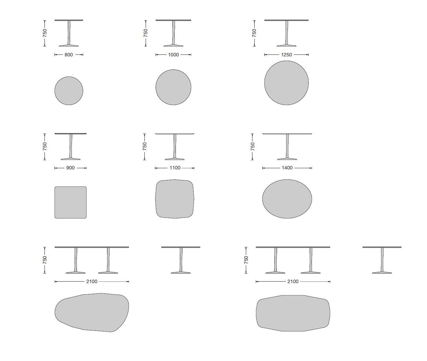 Деревянный обеденный стол Porro JOIN ARCH-00043333 - Вид №7