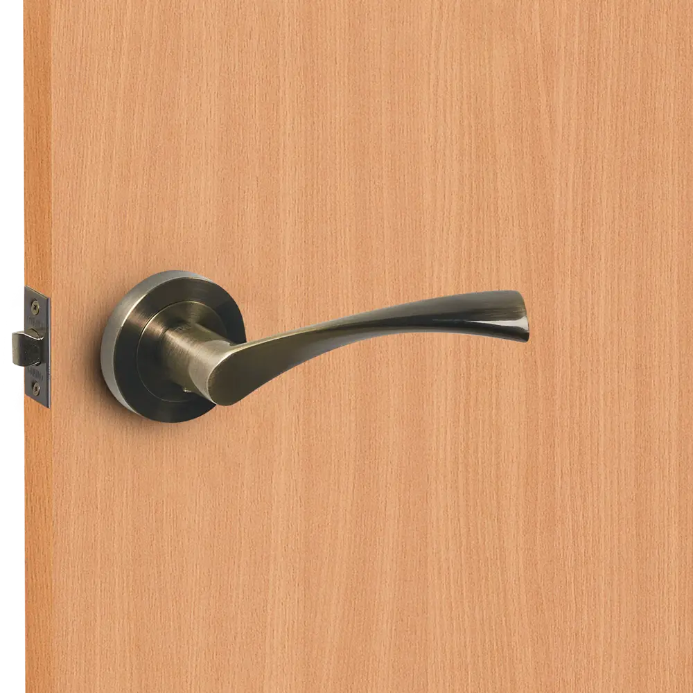 Дверные ручки PUNTO Crona в бронзовом исполнении для межкомнатных и входных дверей 85202131 STLM-0059784 - Вид №4